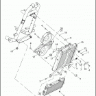 VRSCSE 1PMG CVO V-ROD (2005) RADIATOR  /  OIL COOLER