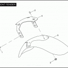 VRSCB 1HBZ VRSCB V-ROD (2005) Переднее крыло