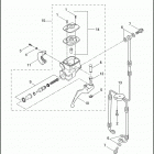 FLHTCSE2 1PKE CVO ELECTRA GLIDE (2005) FRONT BRAKE CONTROL