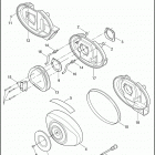 FXDC 1GTV DYNA SUPER GLIDE CUSTOM (2005) AIR CLEANER & ENRICHENER