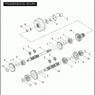 FLHTCSE2 1PKE CVO ELECTRA GLIDE (2005) TRANSMISSION GEARS