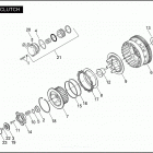 VRSCSE 1PMG CVO V-ROD (2005) Сцепление