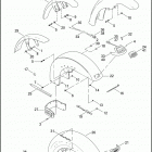 FXSTI 1BVB SOFTAIL STANDARD (2005) FRONT FENDER - FXST / I, FXSTB / I, FXSTD / I, FLS...