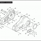 FLSTFSE 1PLF CVO FAT BOY (2005) PRIMARY HOUSING