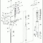 FLHTCUI 1FCW ULTRA CLASSIC (2005) FRONT FORK - RIGHT