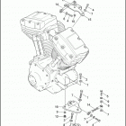 FLHTPI 1FMW ELECTRA GLIDE STANDARD POLICE (2005) ENGINE MOUNTS & STABILIZER LINKS