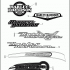 FLHTCUI 1FCW ULTRA CLASSIC (2005) FUEL TANK TRIM