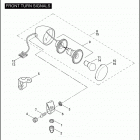 FLSTFSE 1PLF CVO FAT BOY (2005) FRONT TURN SIGNALS