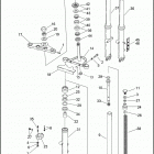 FXSTI 1BVB SOFTAIL STANDARD (2005) FRONT FORK - FXST / I & FXSTB / I