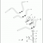 FXDC 1GTV DYNA SUPER GLIDE CUSTOM (2005) Руль