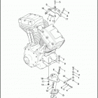 FLHTCUI 1FCW ULTRA CLASSIC (2005) ENGINE MOUNTS & STABILIIZER LINKS