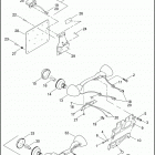FLHTCSE2 1PKE CVO ELECTRA GLIDE (2005) REAR TURN SIGNALS & LICENSE PLATE HOLDER