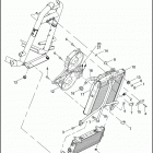 VRSCB 1HBZ VRSCB V-ROD (2005) RADIATOR  /  OIL COOLER