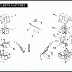 FXSTI 1BVB SOFTAIL STANDARD (2005) HANDLEBAR SWITCHES