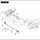 FXSTI 1BVB SOFTAIL STANDARD (2005) Задний фонарь