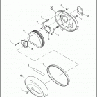FLHTCSE 1PJE CVO ELECTRA GLIDE (2004) Воздушный фильтр