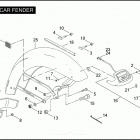 SIDECAR FOR FLHT 8SLX FLHT SIDECAR (2004) SIDECAR FENDER