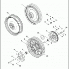 FXSTS 1BLY SPRINGER SOFTAIL (2004) Заднее колесо