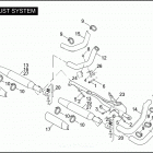 XL883 4CAM SPORTSTER 883 (2004) Глушитель