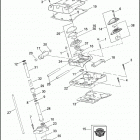 FLHTI 1FVW ELECTRA GLIDE STANDARD (2004) ROCKER ARM ASSEMBLY & PUSH RODS - TWIN CAM 88 ™
