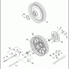 FXSTS 1BLY SPRINGER SOFTAIL (2004) Переднее колесо