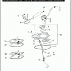 FXD 1GHV DYNA SUPER GLIDE (2004) SENDING UNIT, TOP PLATE & FUEL GAUGE - CARBURETED ...