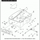 FLHTCUI 1FCW ULTRA CLASSIC (2004) LUGGAGE BOX (BOTTOM)