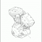 FLHTI 1FVW ELECTRA GLIDE STANDARD (2004) COMPLETE ENGINE - TWIN CAM 88 ™