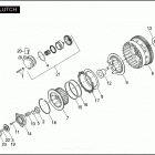 VRSCB 1HBZ VRSCB V-ROD (2004) Сцепление