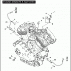 VRSCB 1HBZ VRSCB V-ROD (2004) ENGINE SENSORS & SWITCHES