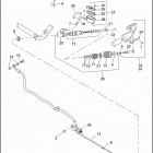 VRSCB 1HBZ VRSCB V-ROD (2004) Тормозной цилиндр задний