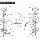 FXDP 1GKV DYNA DEFENDER (2004) HANDLEBAR SWITCHES
