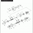 FXSTDSE2 1PHD CVO SOFTAIL DEUCE (2004) TRANSMISSION GEARS