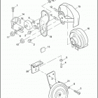XL883 4CAM SPORTSTER 883 (2004) Клаксон