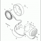 FXSTS 1BLY SPRINGER SOFTAIL (2004) ALTERNATOR & REGULATOR