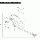 FLHTCUI 1FCW ULTRA CLASSIC (2004) C.B. & INTERCOM CONTROL POD