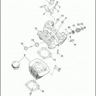 XL883 4CAM SPORTSTER 883 (2004) CYLINDER, HEAD & VALVES - VВІ ™ EVOLUTION