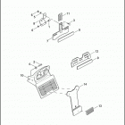 FXSTS 1BLY SPRINGER SOFTAIL (2004) LICENSE PLATE BRACKETS
