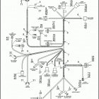 FLHTI 1FVW ELECTRA GLIDE STANDARD (2004) WIRING HARNESS, INTERCONNECT - FLHT MODELS
