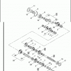 XL883 4CAM SPORTSTER 883 (2004) TRANSMISSION GEARS