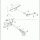 FXSTD 1BSY SOFTAIL DEUCE (2004) TAIL LAMP - FXSTD / I