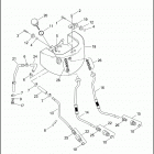 FXSTDSE2 1PHD CVO SOFTAIL DEUCE (2004) OIL TANK & LINES