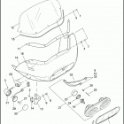 FLTRI 1FSW ROAD GLIDE (2004) WINDSHIELD, FAIRING & HEADLAMPS - FLTRI