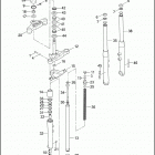 FXSTDSE2 1PHD CVO SOFTAIL DEUCE (2004) Передняя вилка