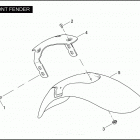 VRSCB 1HBZ VRSCB V-ROD (2004) Переднее крыло