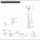 FLHTPI 1FMW ELECTRA GLIDE STANDARD POLICE (2004) SWITCHES & CIRCUIT BREAKERS