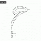 FXSTDSE2 1PHD CVO SOFTAIL DEUCE (2004) Зеркало