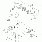 FXSTS 1BLY SPRINGER SOFTAIL (2004) FRONT TURN SIGNALS