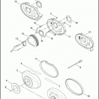 FLHTI 1FVW ELECTRA GLIDE STANDARD (2004) AIR CLEANER & ENRICHENER