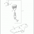 FLHTPI 1FMW ELECTRA GLIDE STANDARD POLICE (2004) MICROPHONE & RADIO MOUNTING BRACKETS